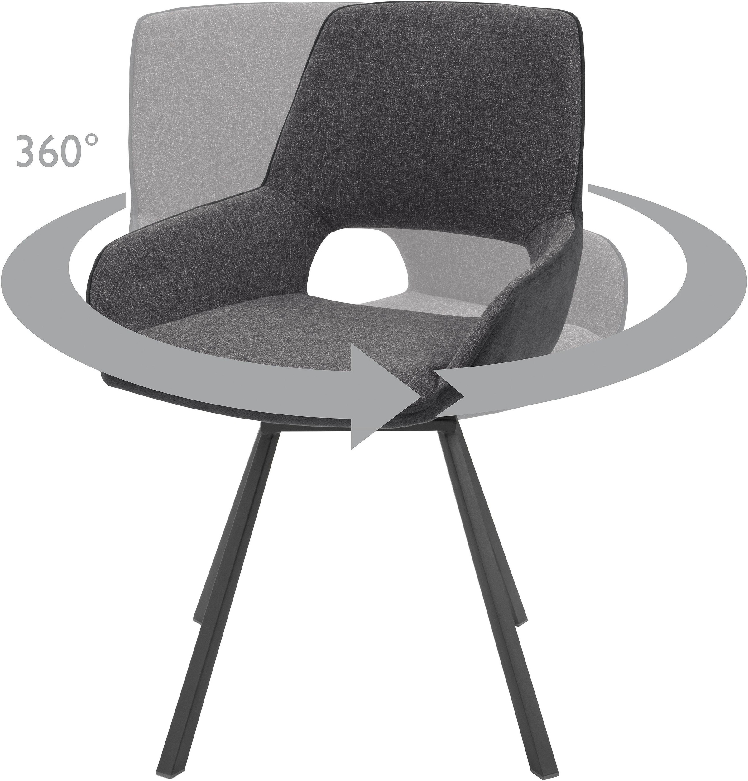 MCA furniture 4-Fussstuhl »Parana« (Set) 2 Stk.Stuhl belastbar bis 120 Kg