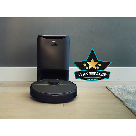 Wilfa Innobot robotstøvsuger RVC-4000SL+ - sort