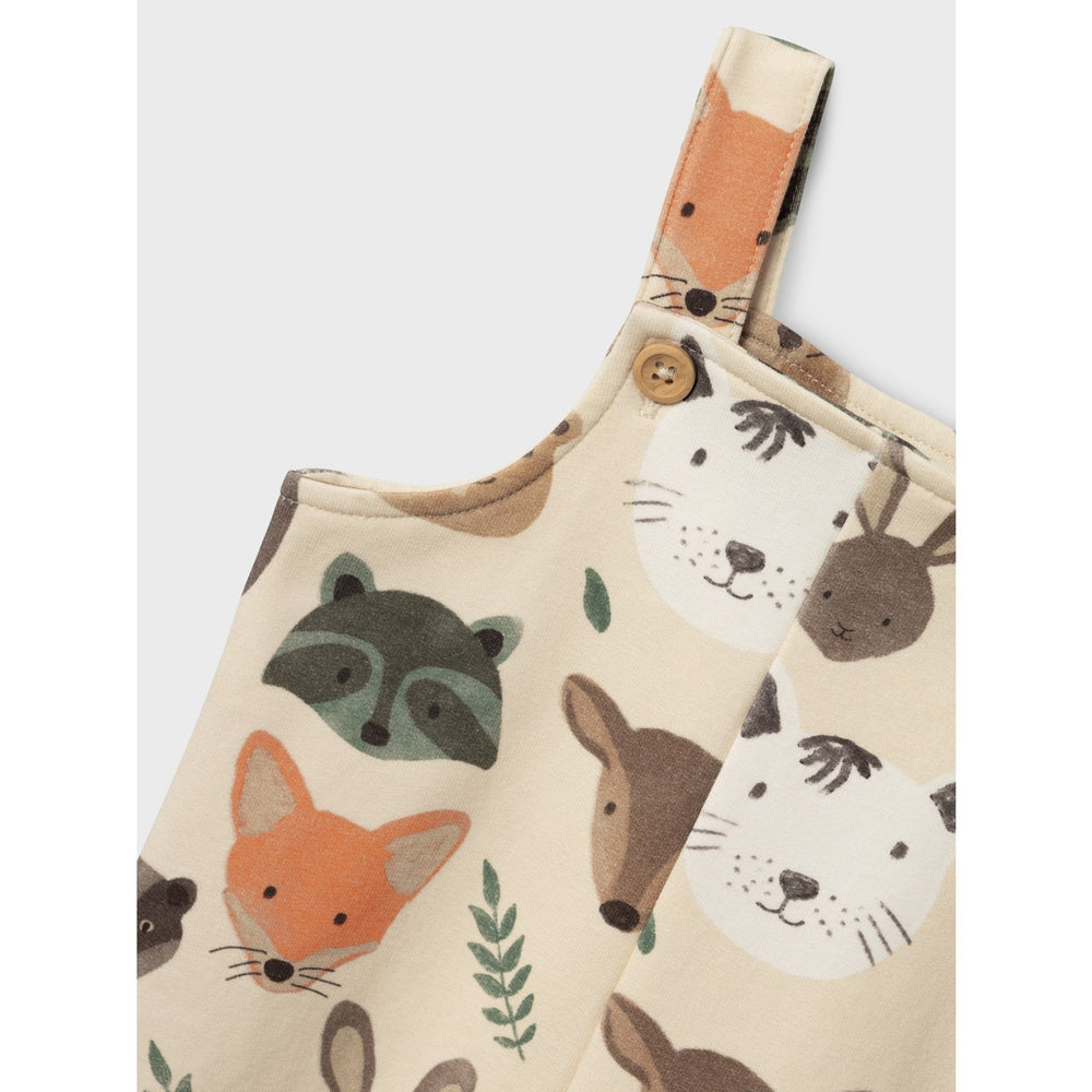 Køb Name It Summer Sand Orvan Sweat Overall