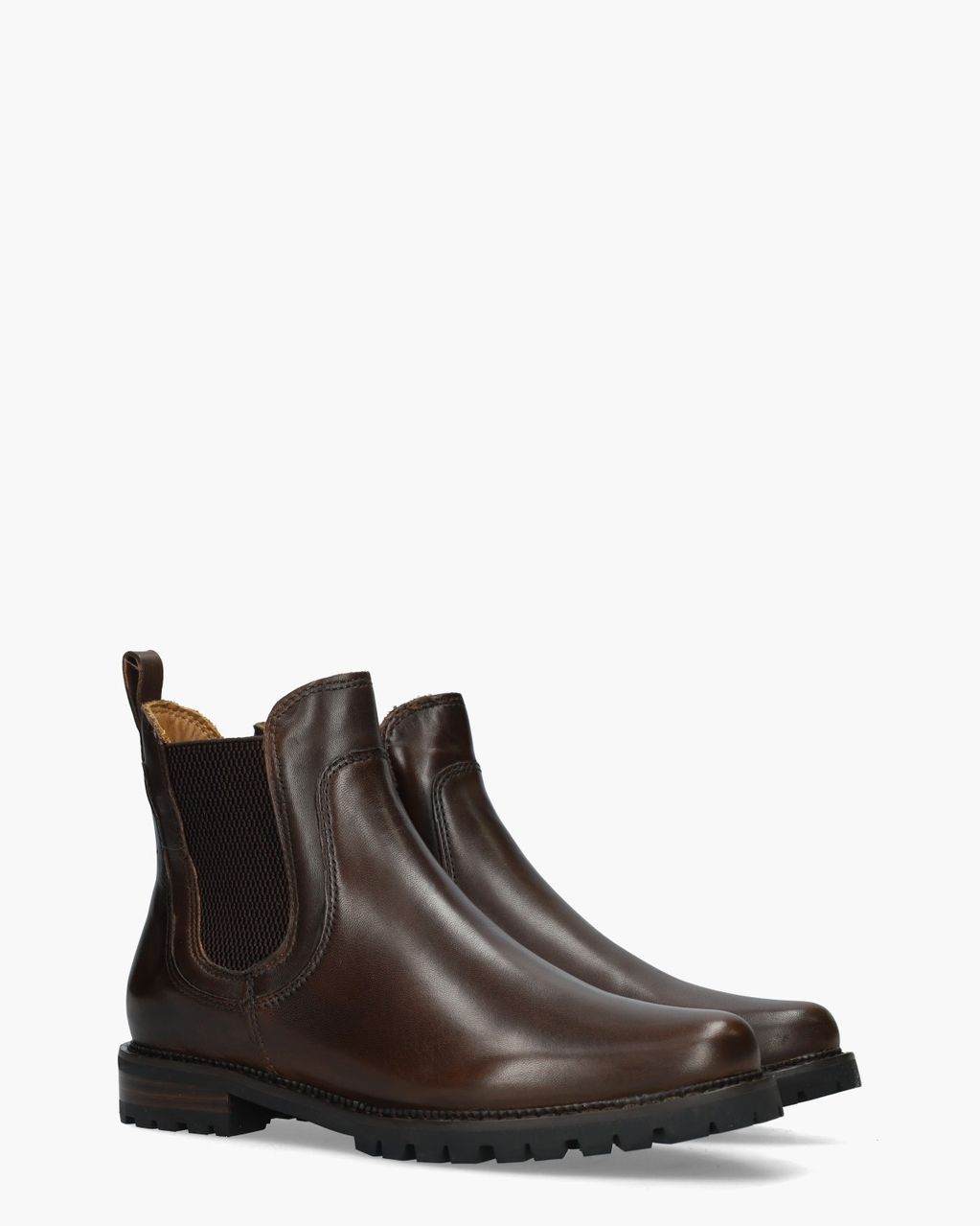 Everybody 29703 Donkerbruin Dames Chelseaboots