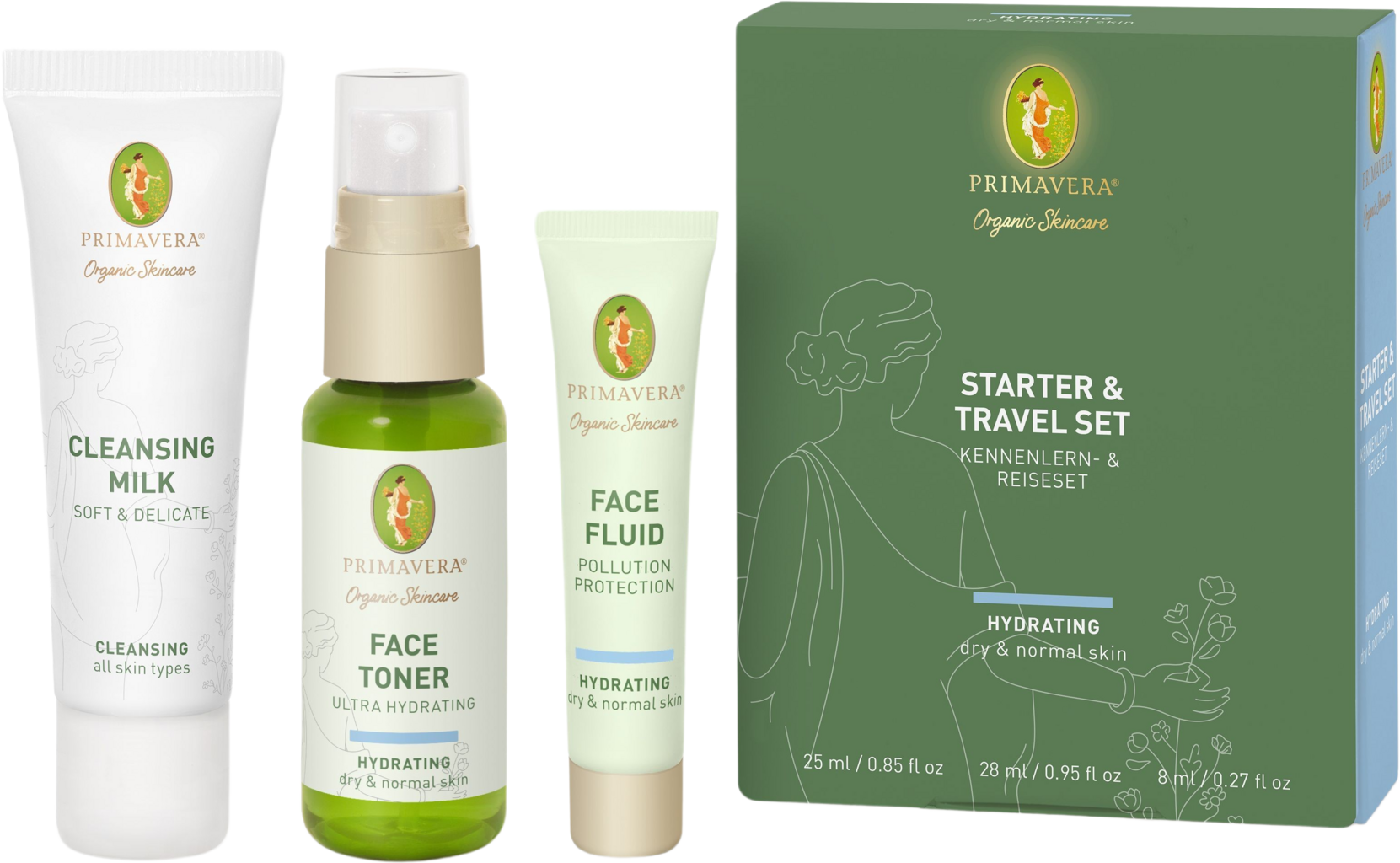 PRIMAVERA  Starter & Travel Set 