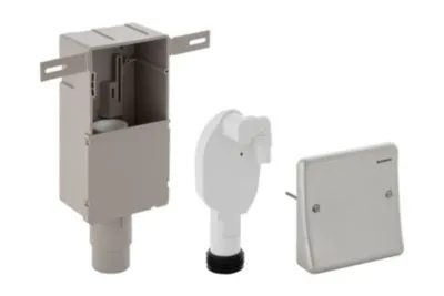 Geberit 152.232.00.1, Adapter, EPDM, Plast, Væg, 36 l/min