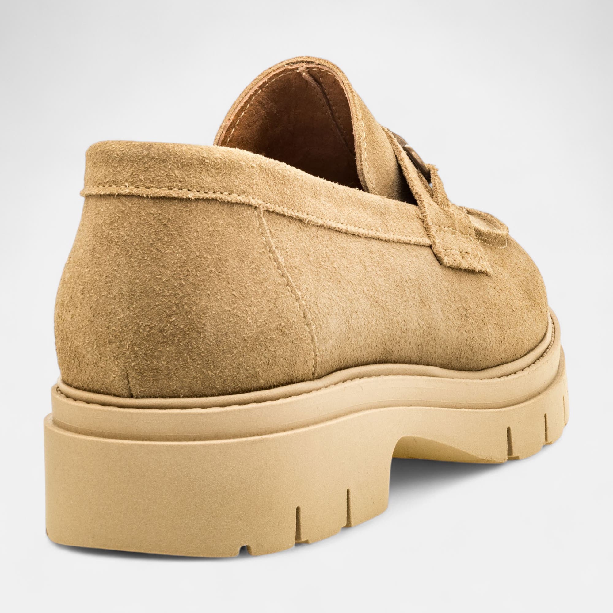 Mocassins Femme en cuir beige