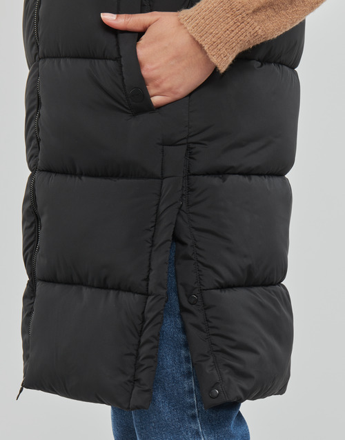 Superdry - STUDIOS LONGLINE QUILTED GILET - Black