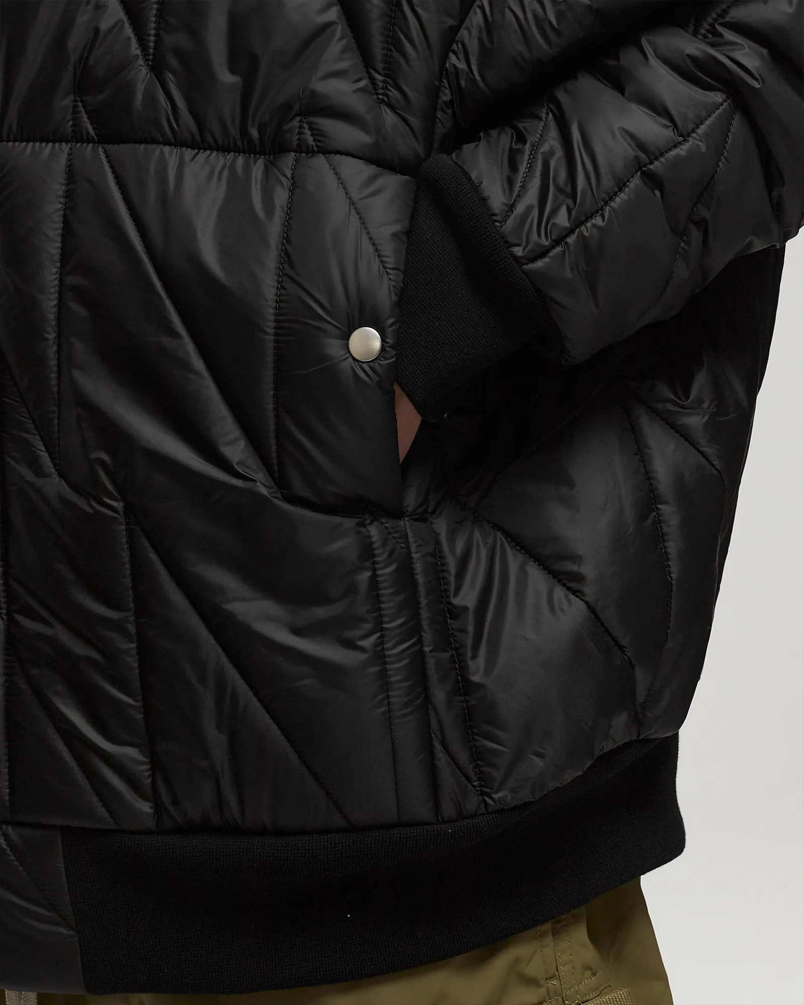Rick Owens DRKSHDW WOVEN PADDED BOMBER - JUMBO FLIGHT