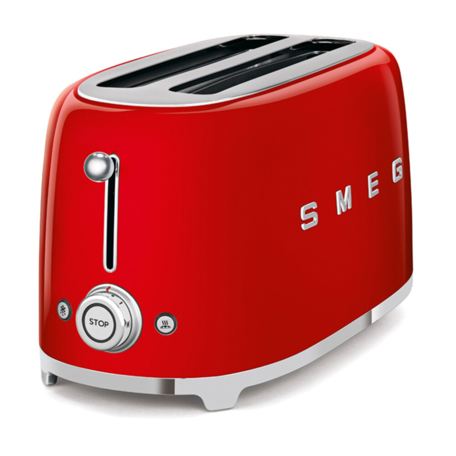 Smeg Langschlitz-Toaster TSF02BLEU rot