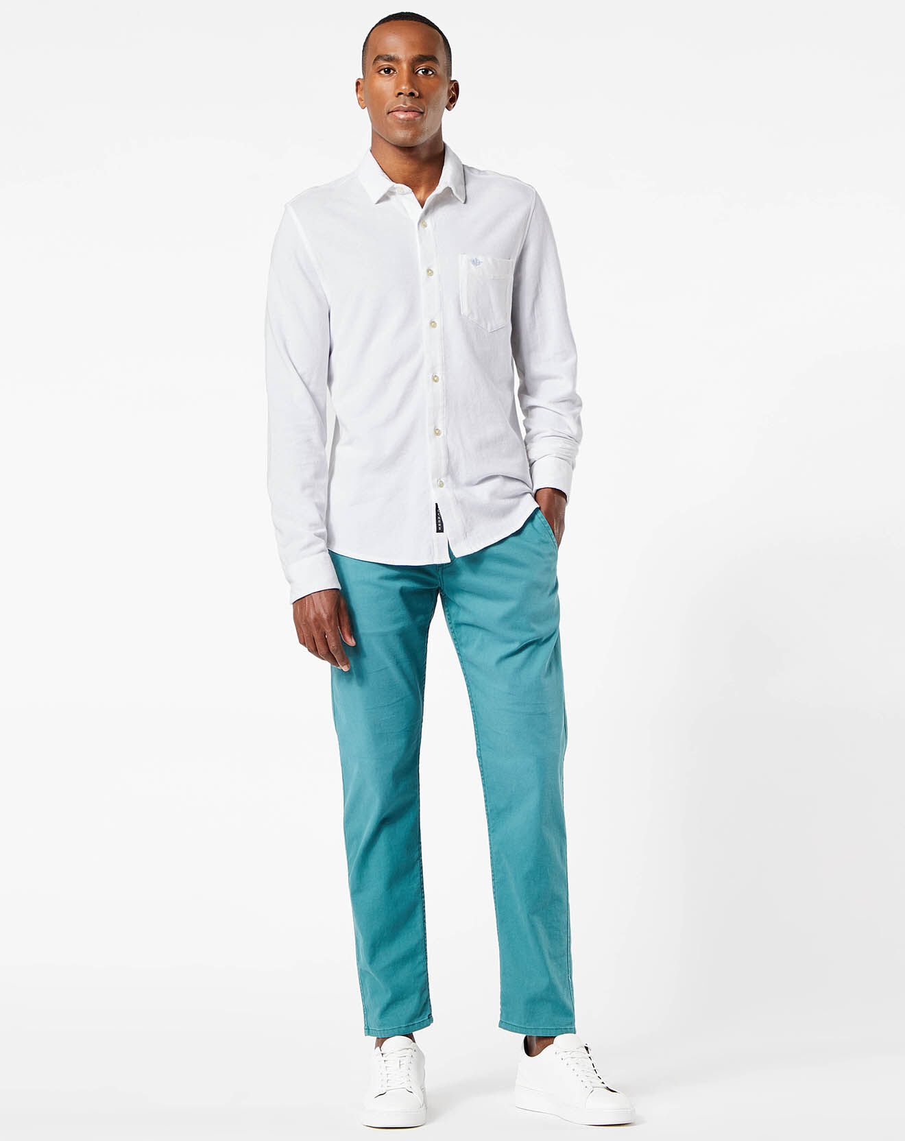 Dockers Chemise Alpha 360 Button Up blanche