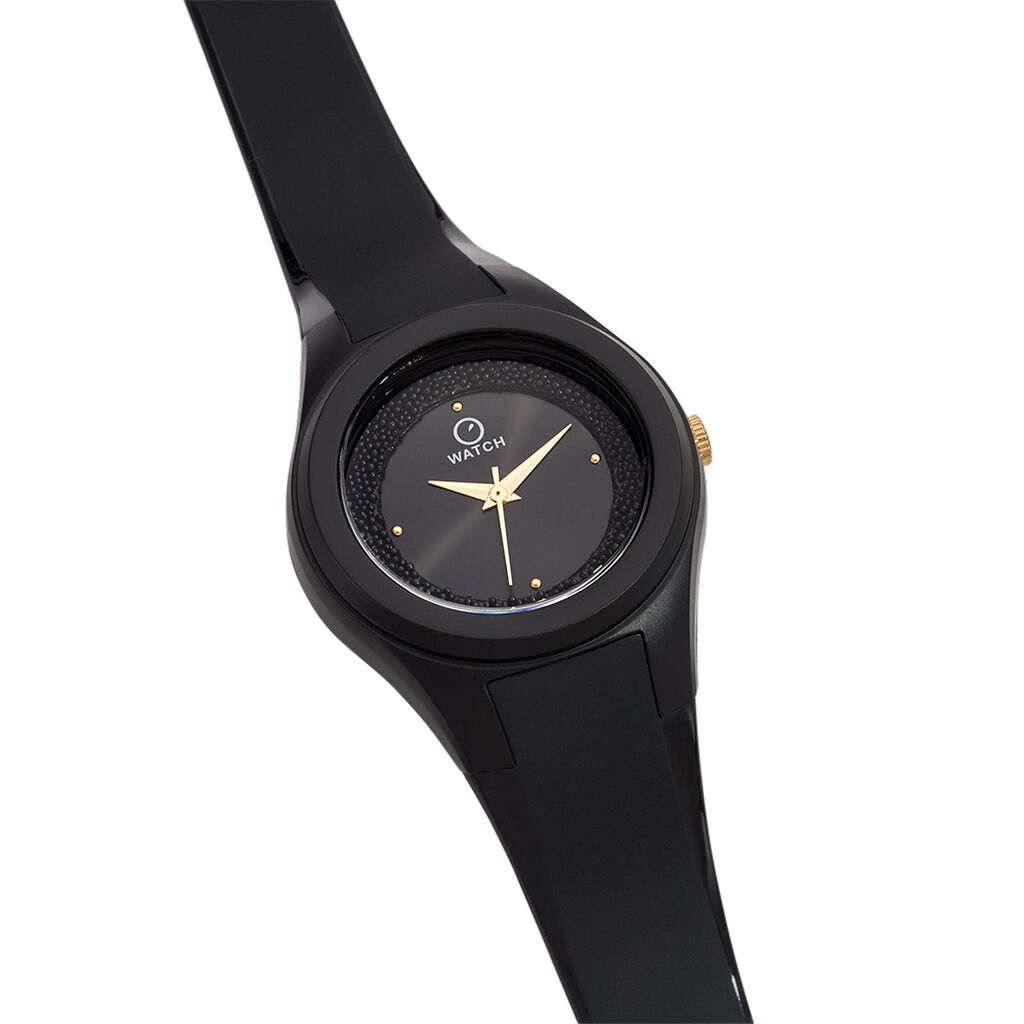 Montre O Watch Fluffy Noir
