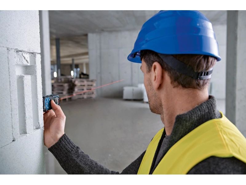 Bosch Professional Laserempfänger GLM 50-27 C Laser-Entfernungsmesser für raue Baustellen