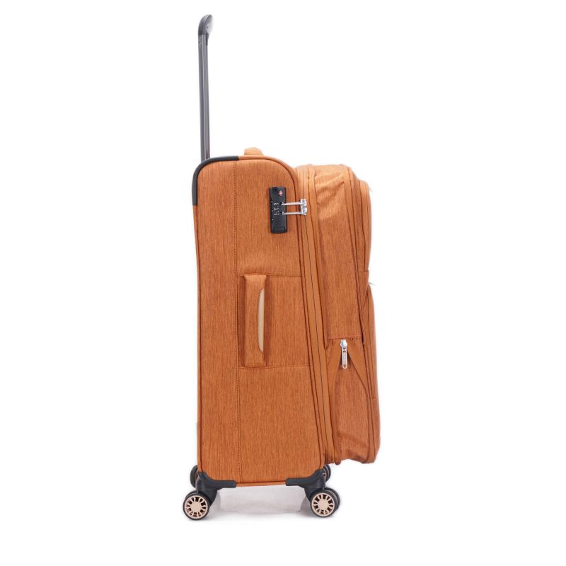 Valise souple 355 77 cm Cognac
