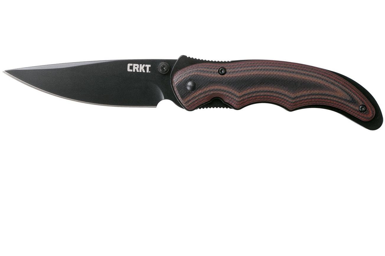 CRKT Endorser 1105K Black zakmes, Matthew Lerch design