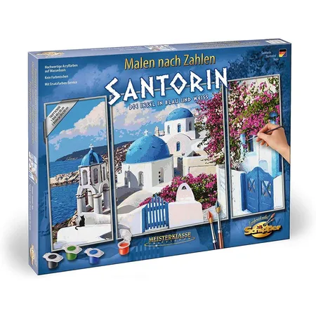 Schipper Malen nach Zahlen Santorin