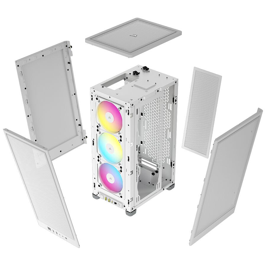 Corsair 2000D RGB Airflow - Blanc
