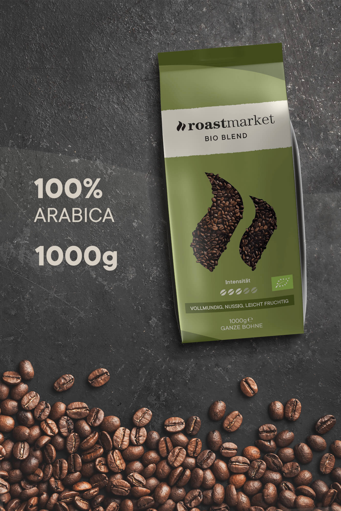 roastmarket Bio Blend Vorteilspaket 3kg