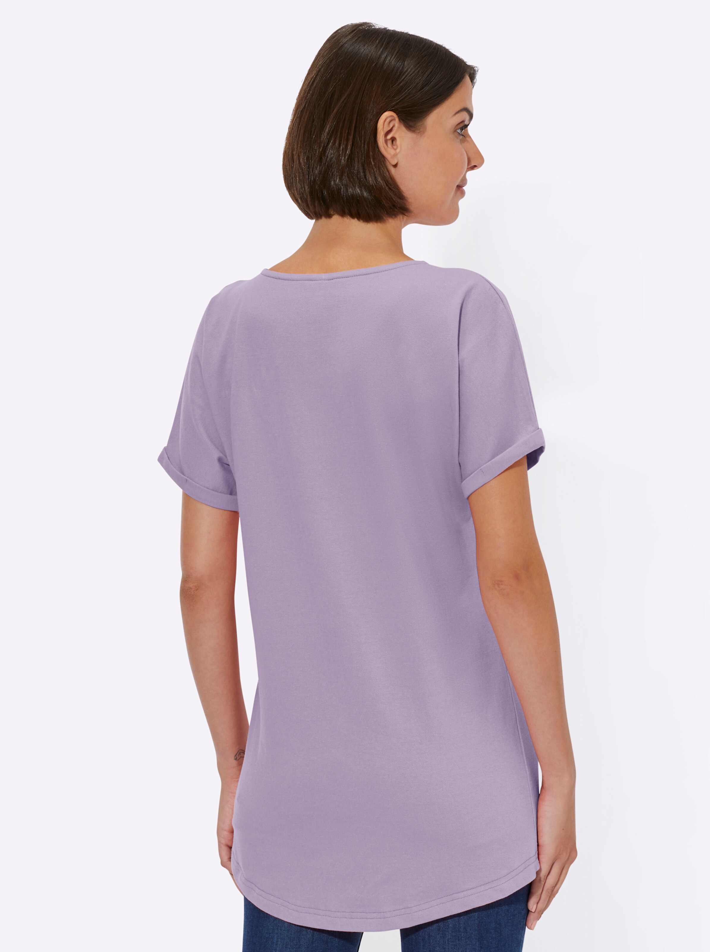 Longshirt in flieder