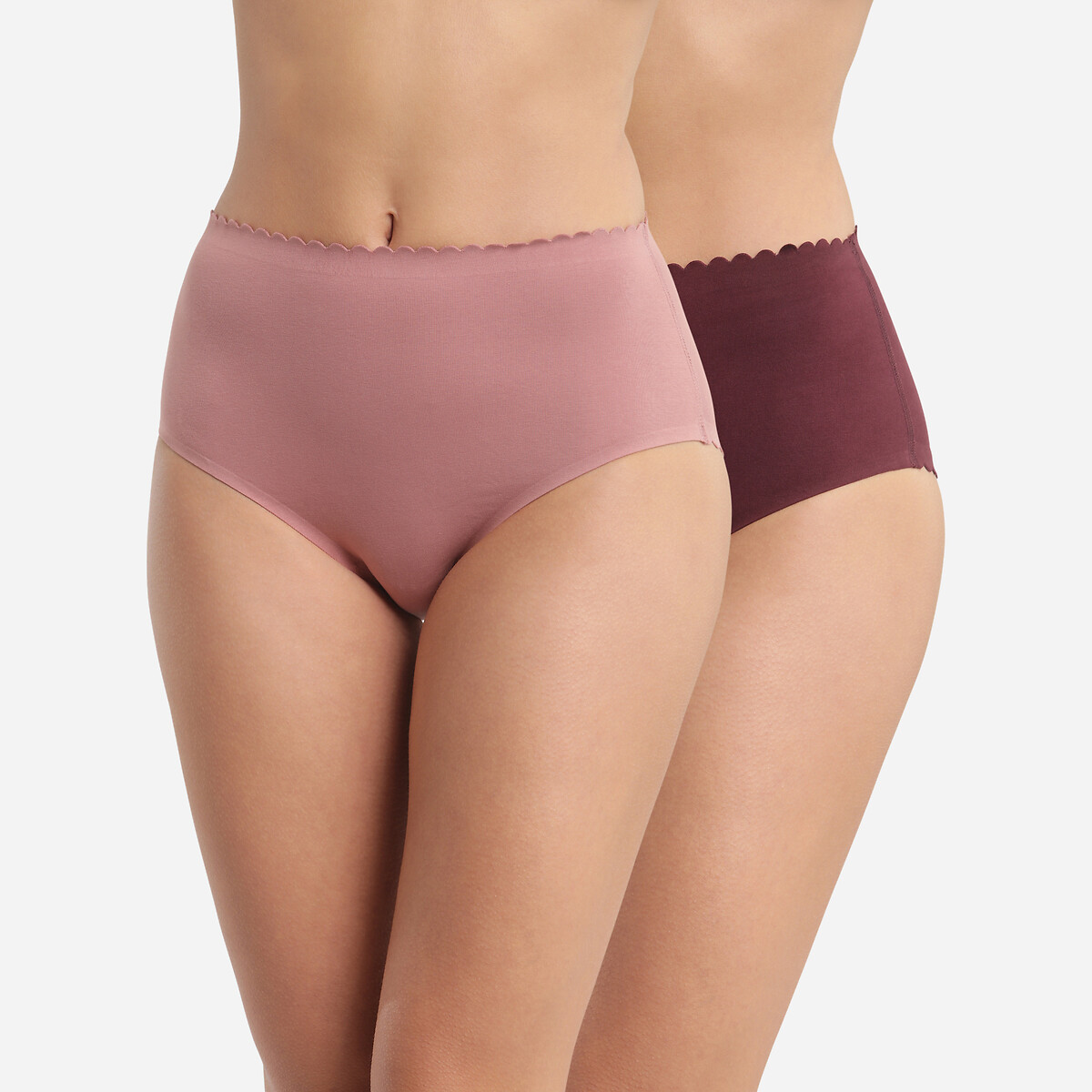 DIM<br>Conjunto de 2 calcinhas de cintura alta Body Touch Easy