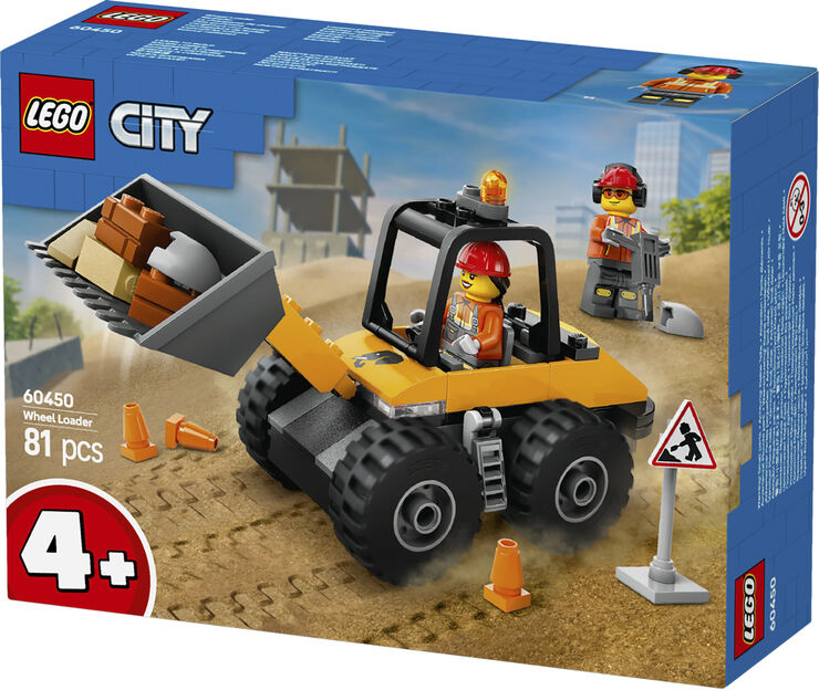 Lego Gul gummiged 60450