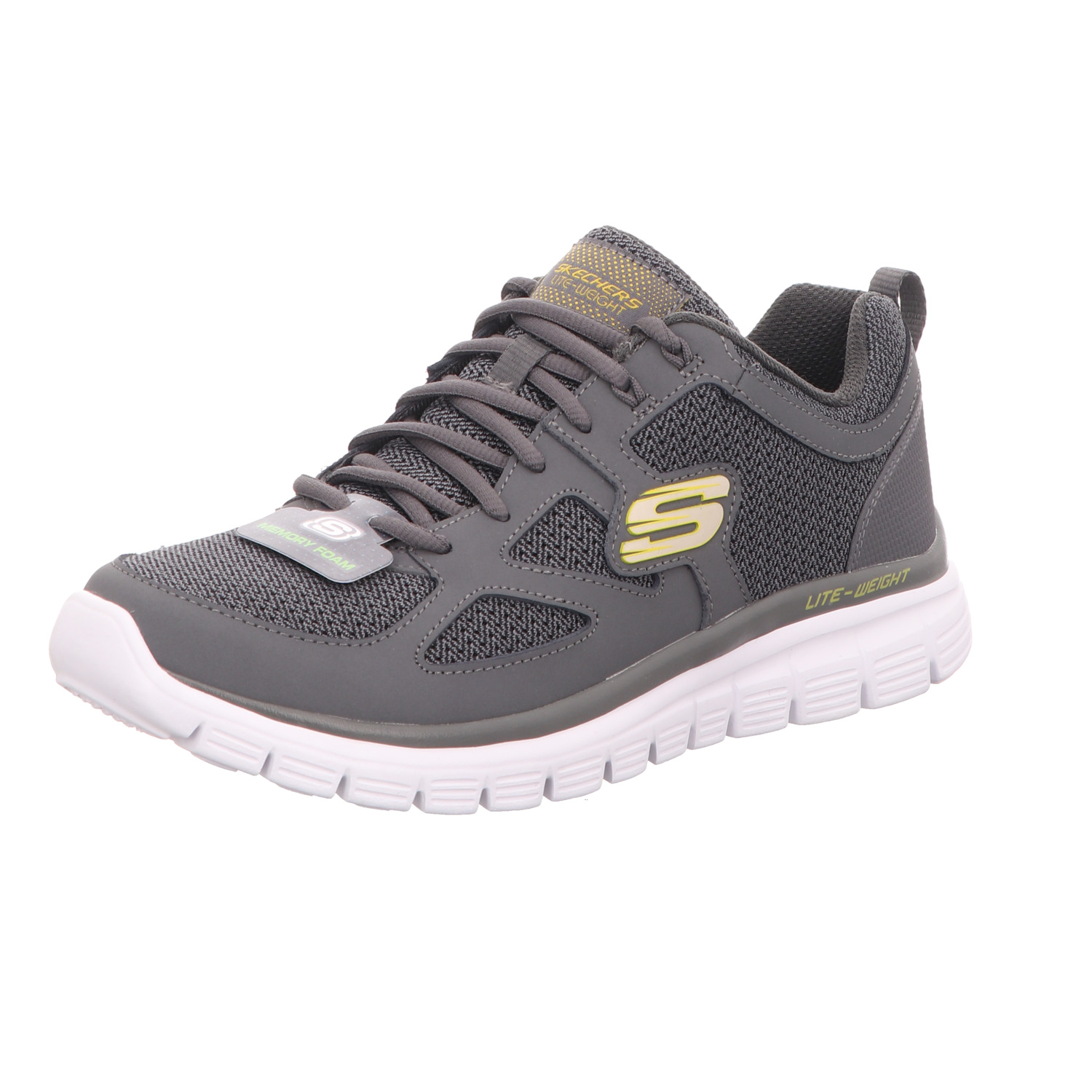 Skechers Herren-Sneaker BURNS AGOURA Braun-Grau