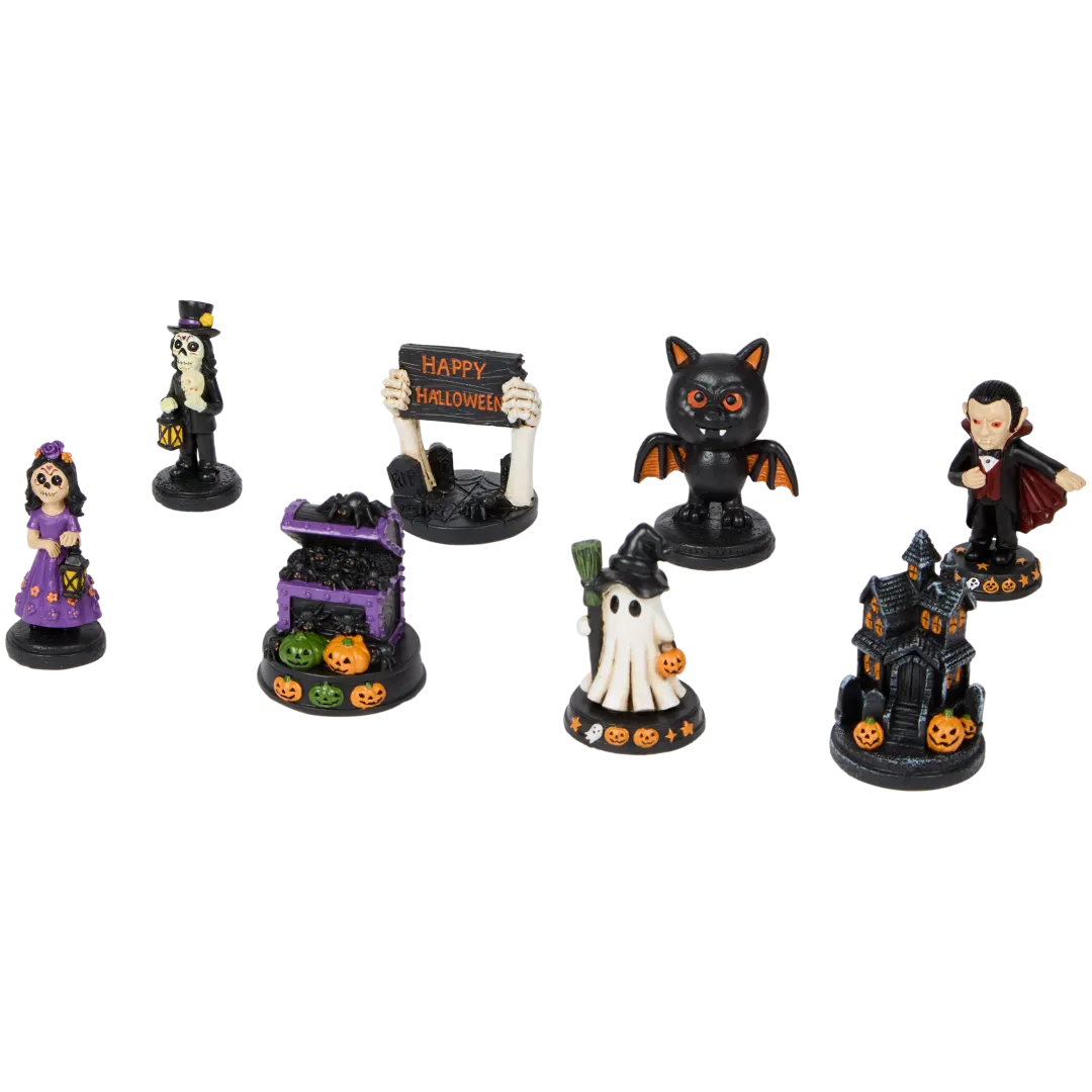 Lot de figurines d'Halloween