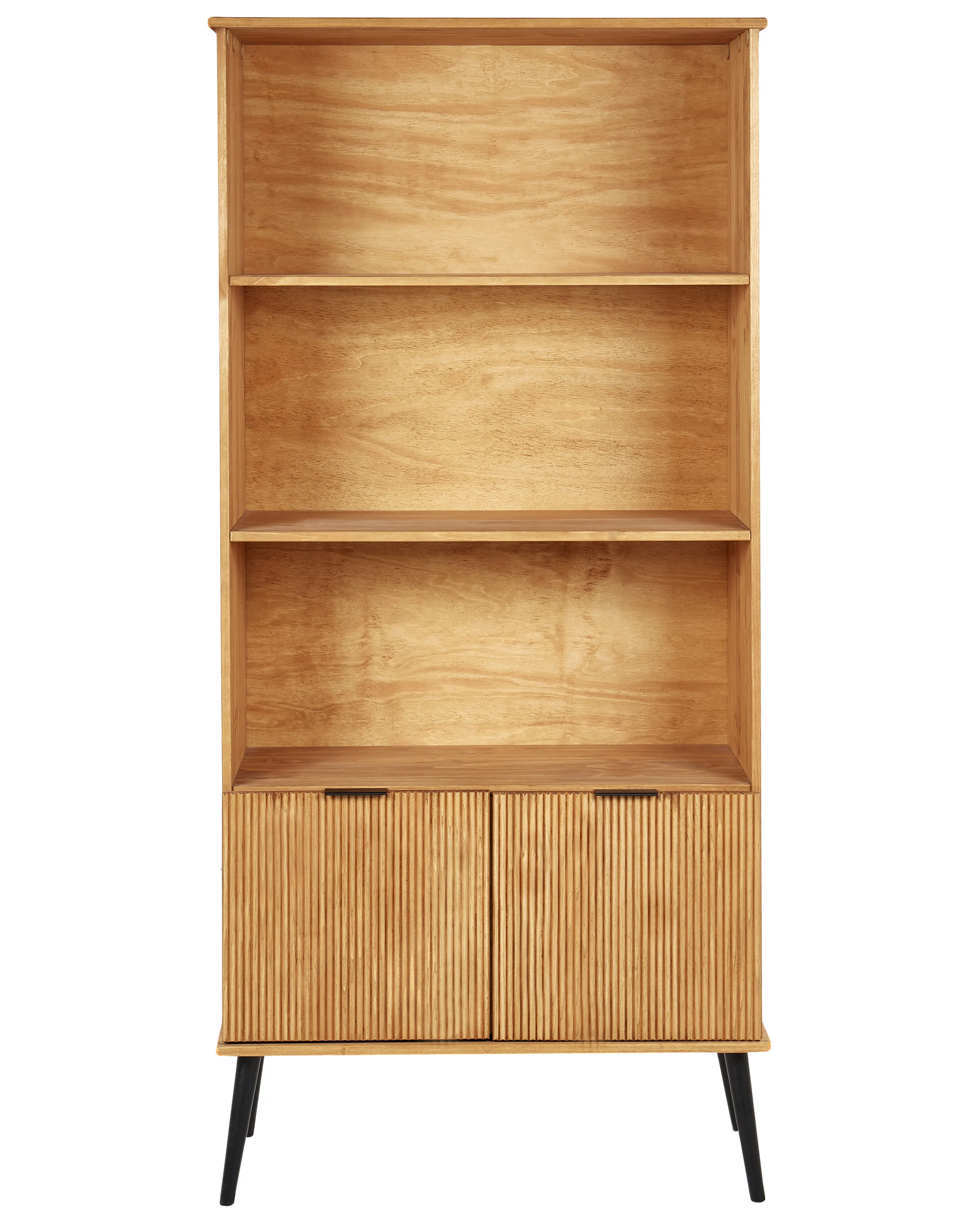 Boekenkast TIMMINS Dennenhout 190 cm Bruin