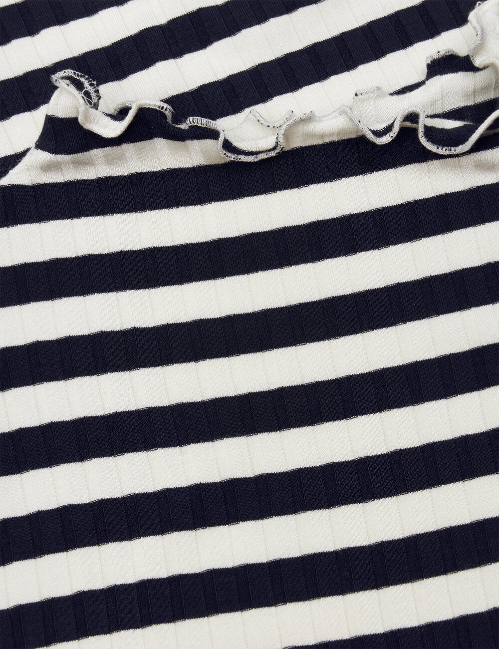 Mads Nørgaard  Trutte langærmet t-shirt - 5x5 stripe/deep well