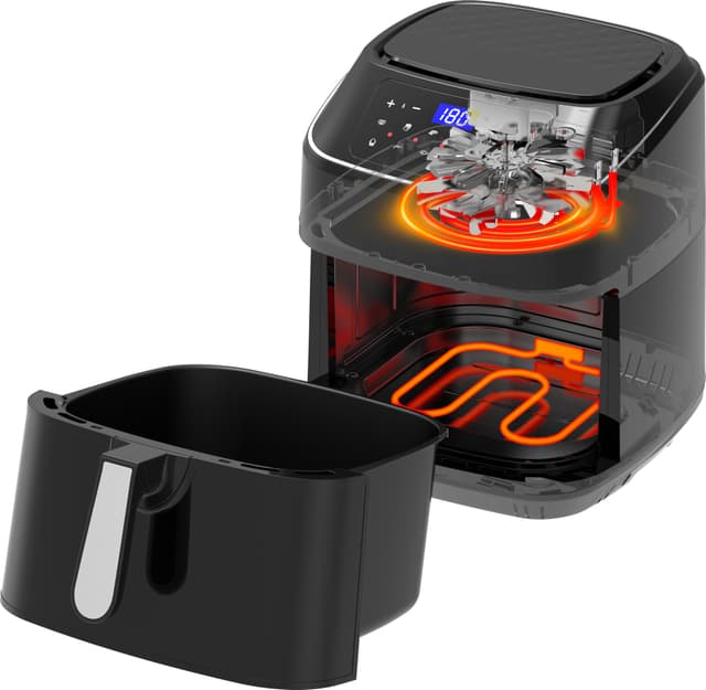 Emerio Smart Fryer air fryer AF-130285 (sort)