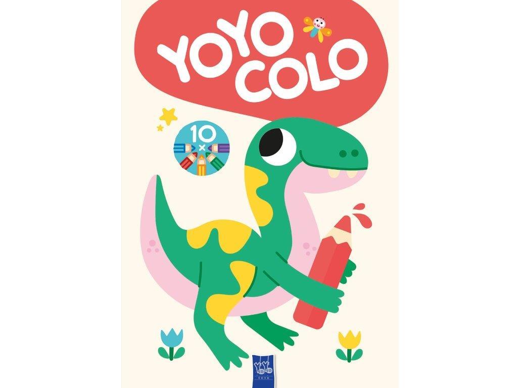 LIVRO YOYO COLO - DINOSSAURO