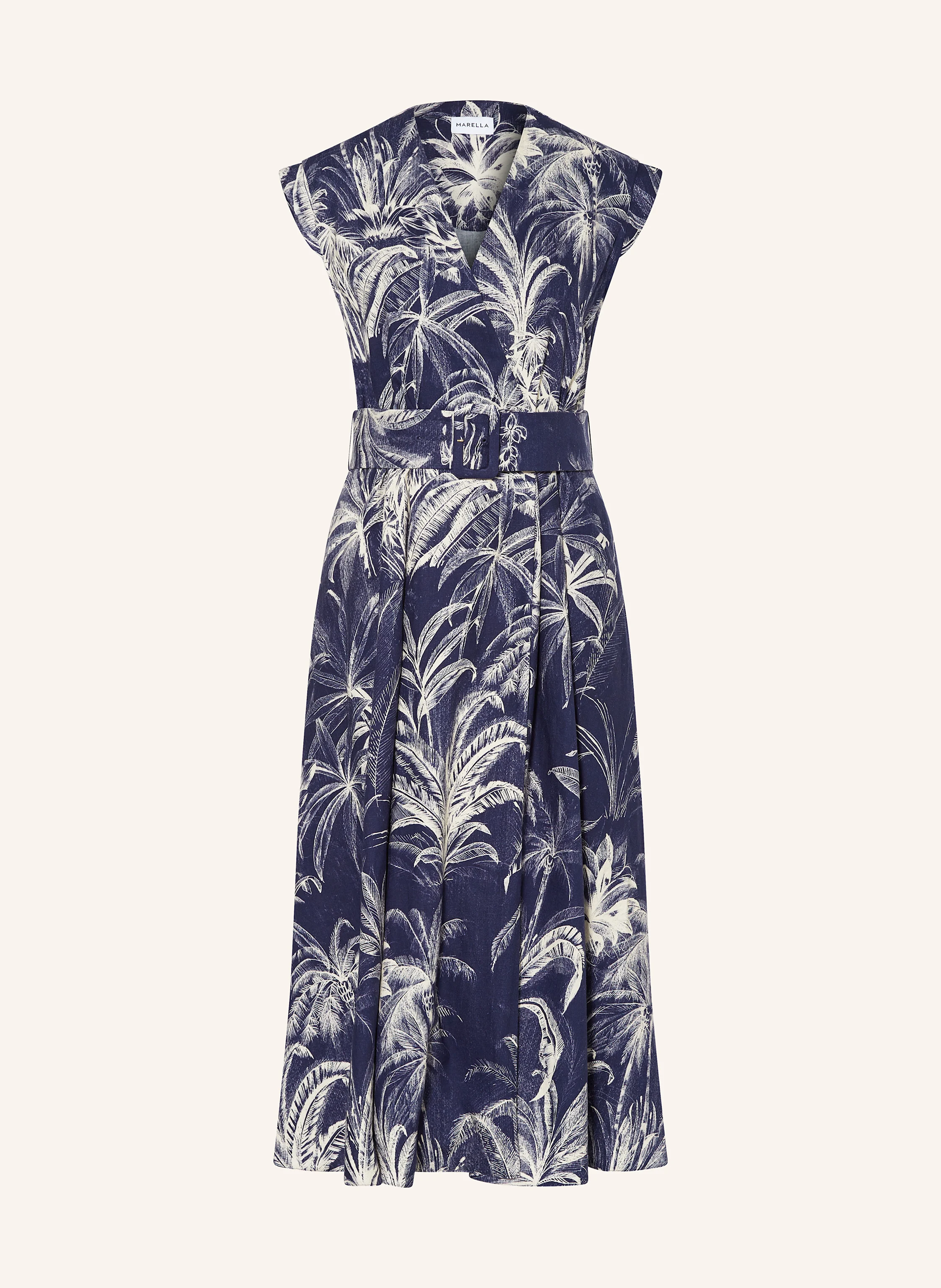 MARELLA Kleid mit Leinen