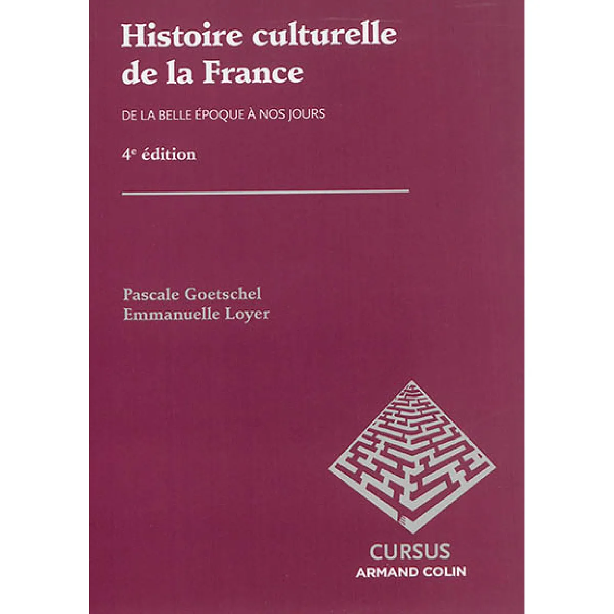 Histoire culturelle de la France de la Belle Epoque à nos jours · Occasion