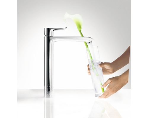 hansgrohe Metris 31082000 chroom wastafelmengkraan inclusief afvoergarnituur