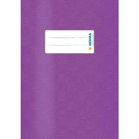 HERMA 19868 Heftschoner A5 violett Bastprägung