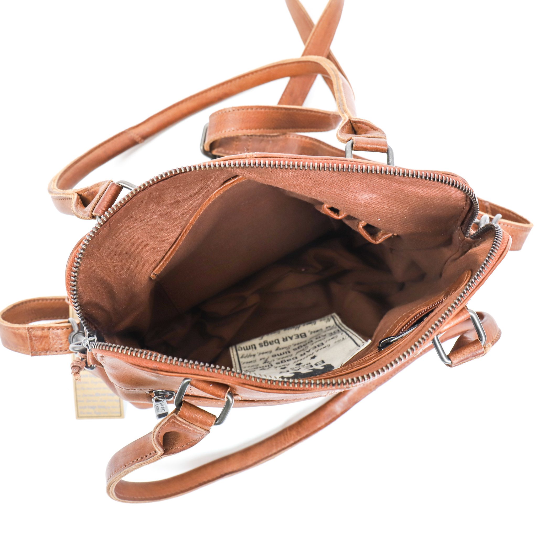 Bear Design Callisto Pelle Hand/ Schoudertas Petra Cognac CP1792