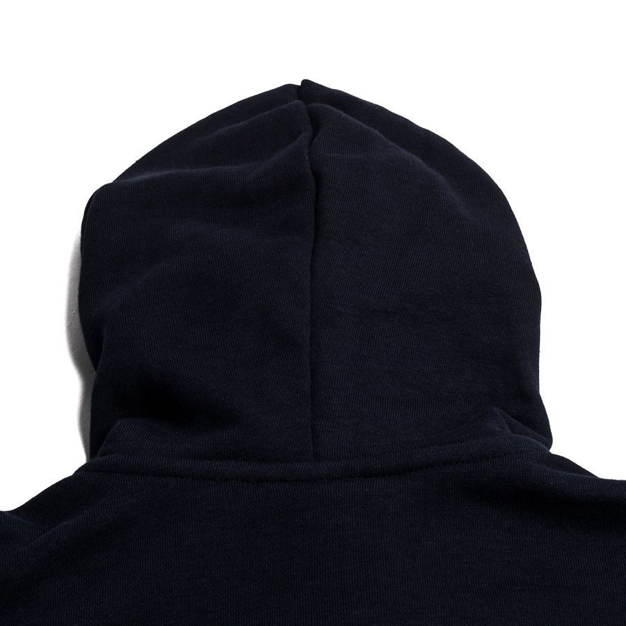 adidas Sweat à Capuche Essentials Big Logo FZ - Bleu Marine/Blanc