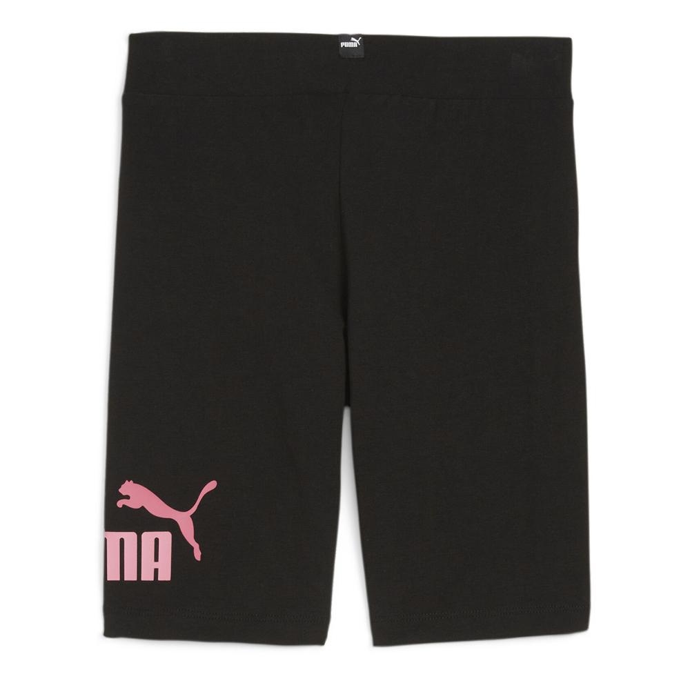 Puma Short Noir/Rose Fille Puma Logo Tight