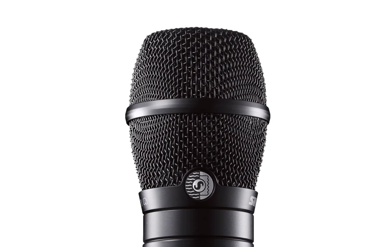 Funkmikrofonkopf RPW192 / KSM11 Schwarz<br>Kondensatorkapsel mit Nierencharakteristik für Drahtlosmikrofone für Gesang und Sprache