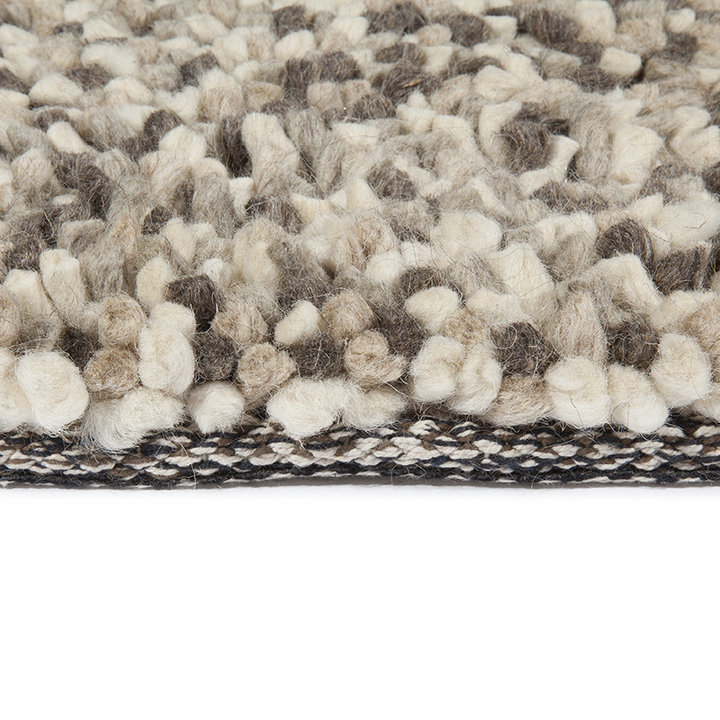 Wollen vloerkleed - Halette Beige/Gemeleerd | Kwaliteit