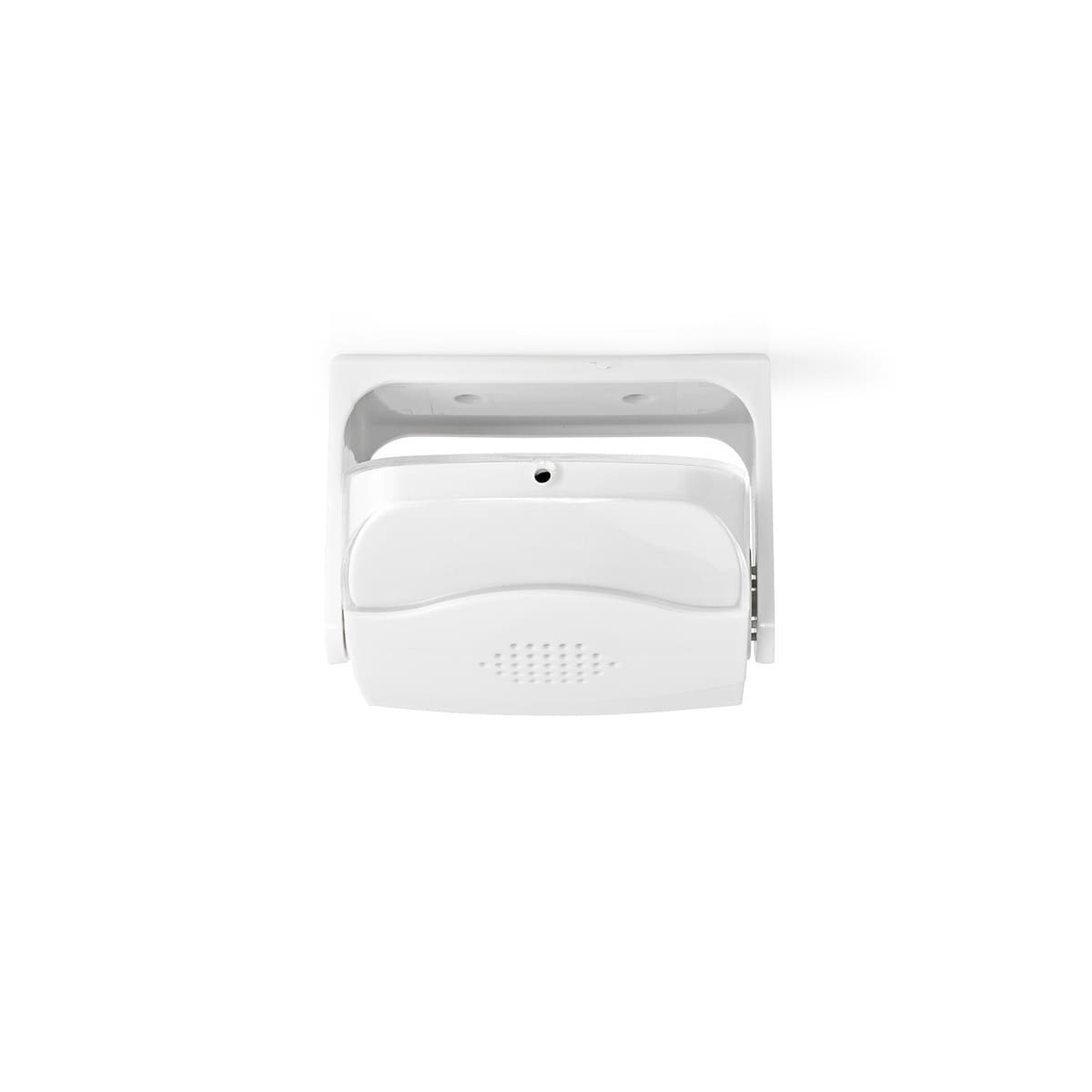 Nedis Bevegelsesdetektor Alarm | Batteri drevet | 3x AAA/LR03 | 80 dB | Detektorrekkevidde: 1.10 m | Detektorvinkel: 10 ° | Tak / Vegg | Hvit