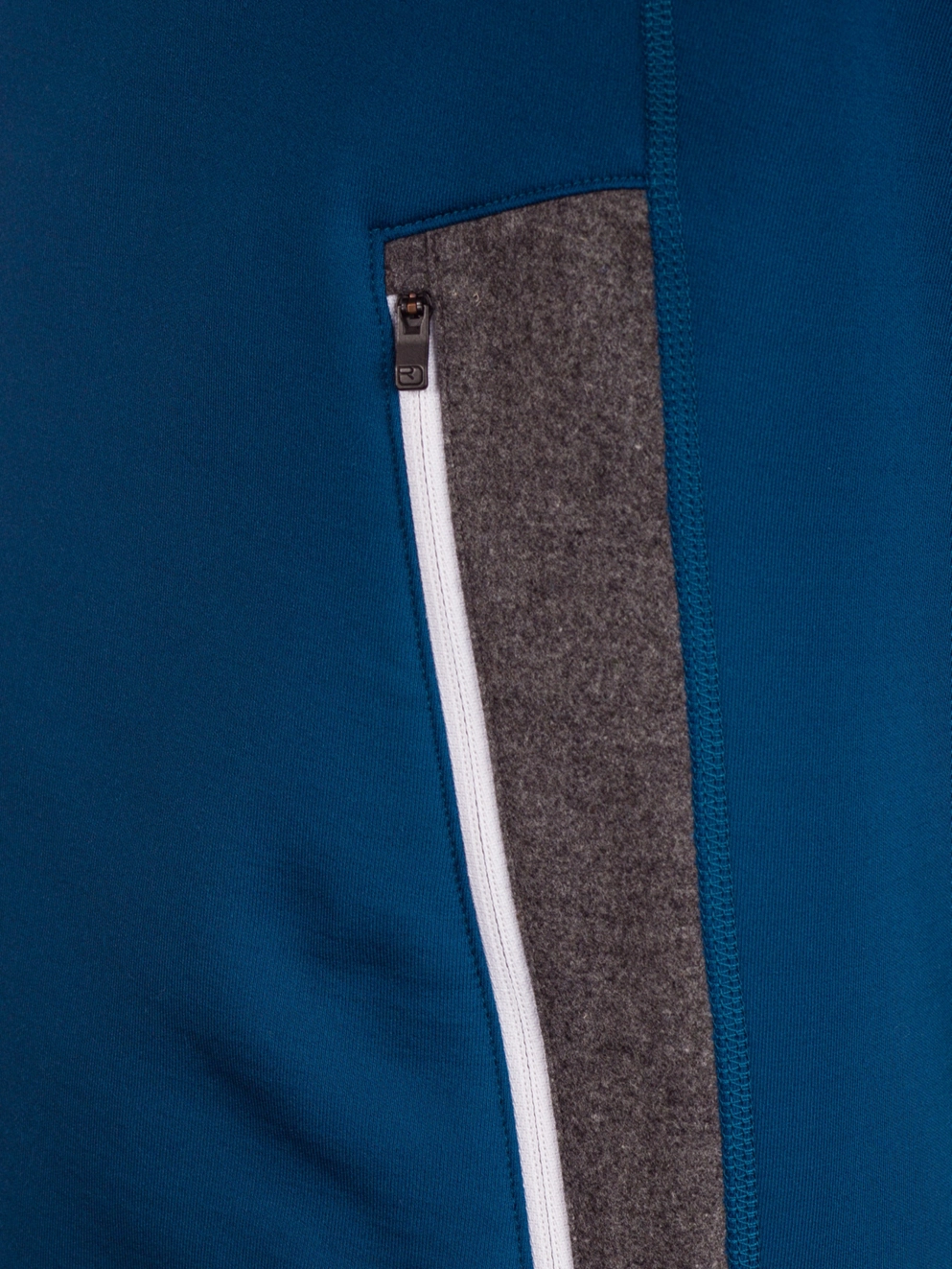 Ortovox Hooded Fleece Jacket petrol blue