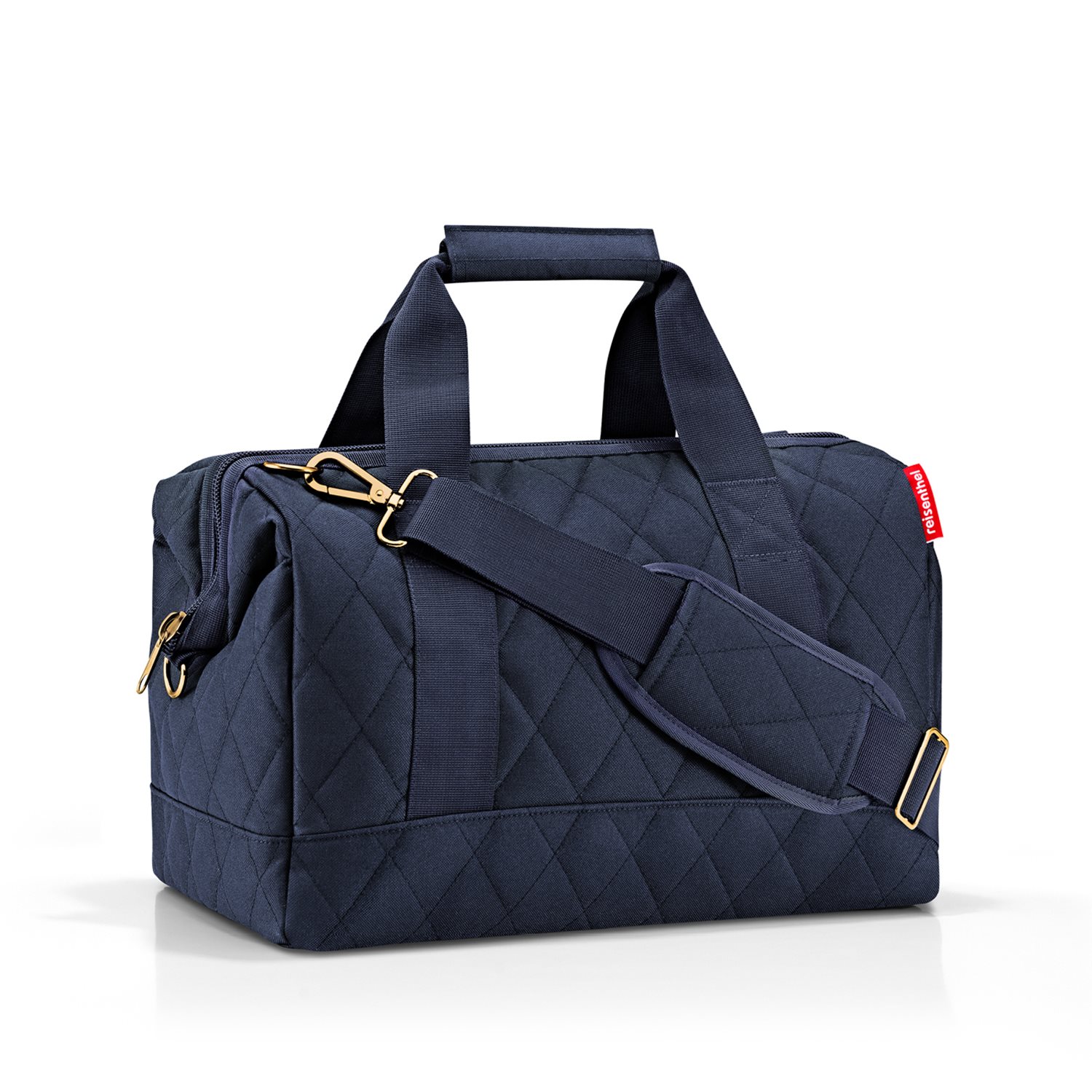 Reisenthel Travelling Allrounder M rhombus midnight gold