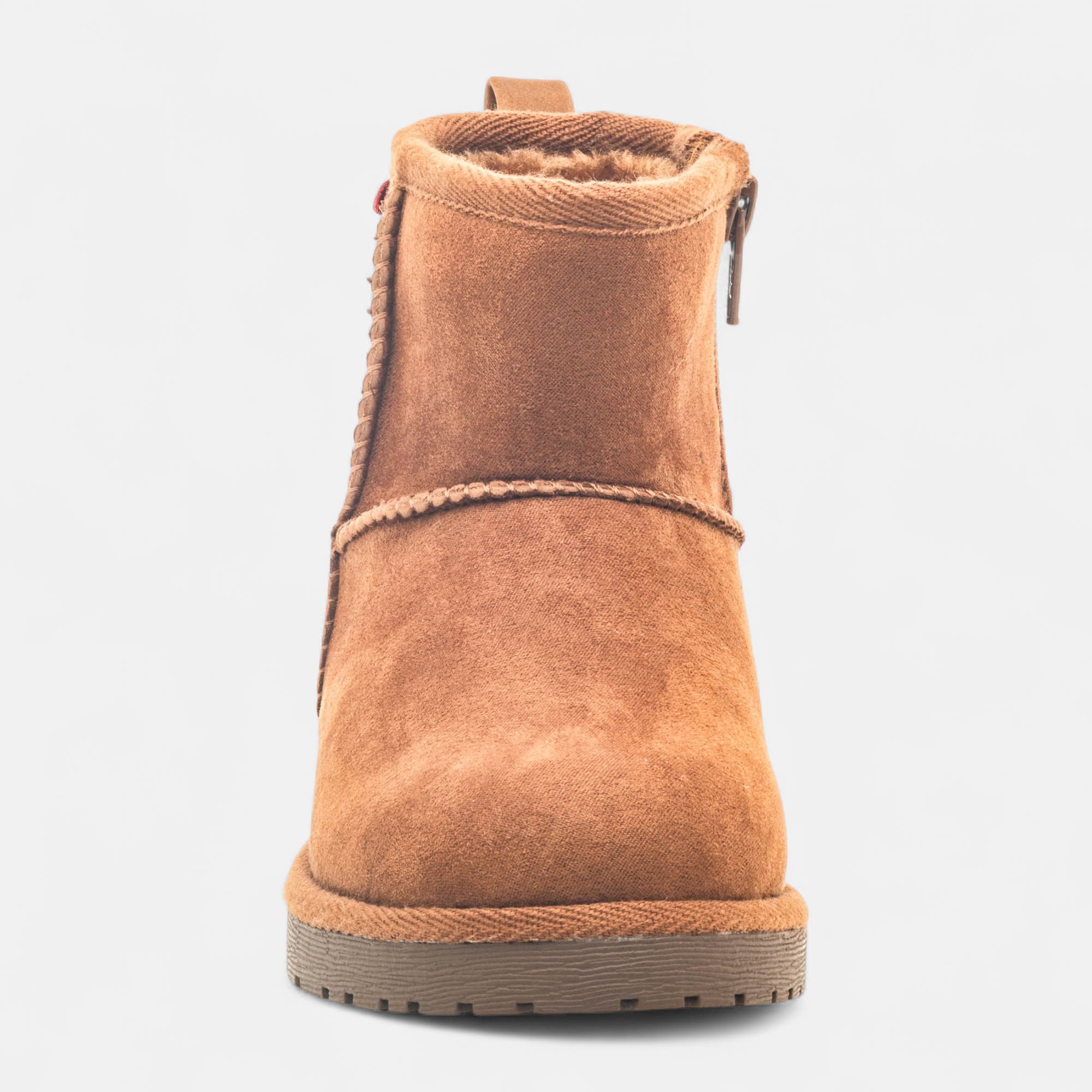 Bottines Fille cognac