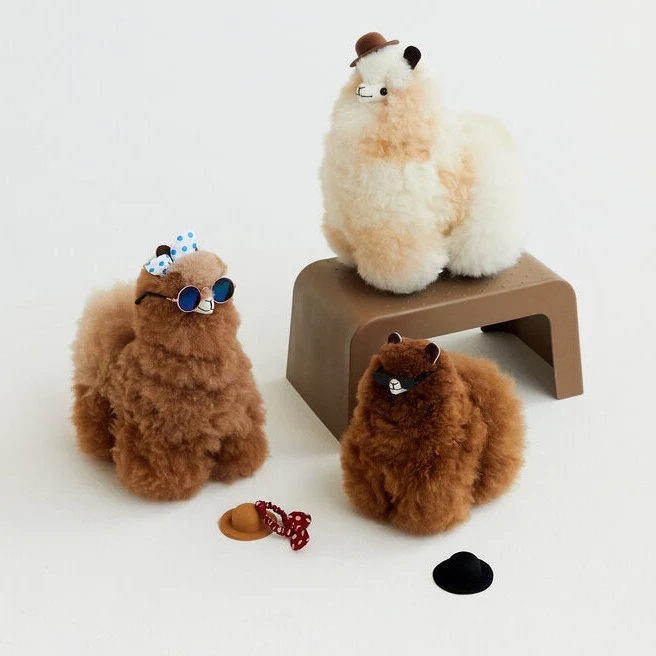 Inkari  Alpaca Walnut Small - 23 cm