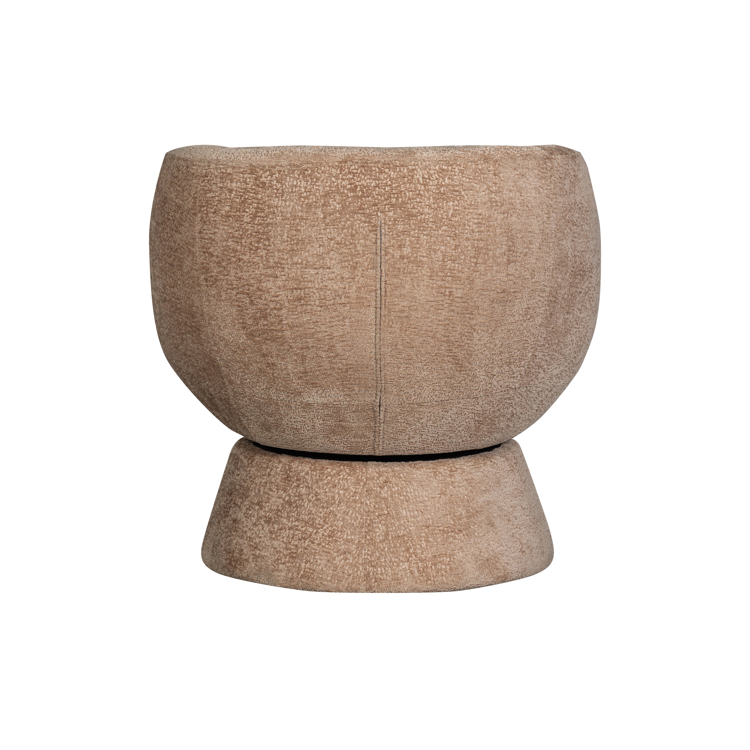 WOOOD Shuffle Draaifauteuil - Polyester - Naturel - 72x73x71