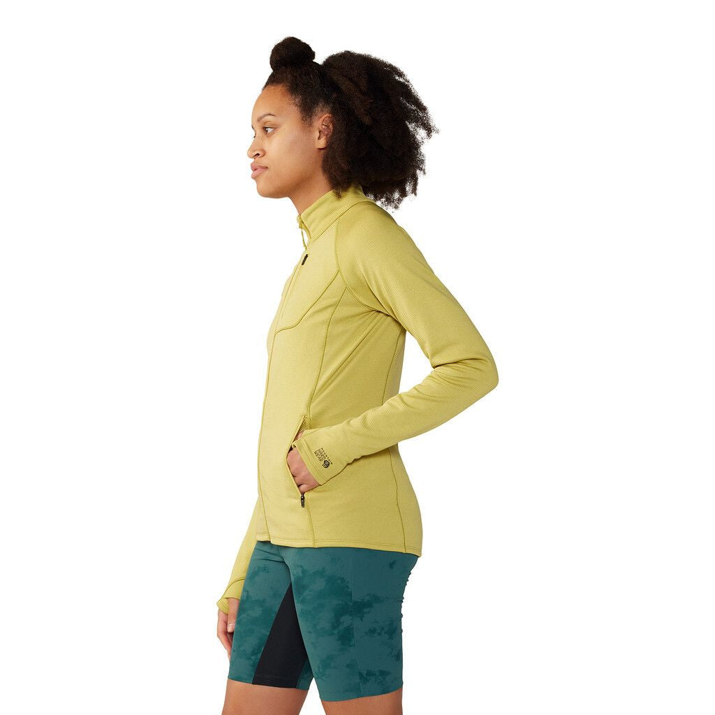 Fleecejacke Glacial Trail bright olive 351
