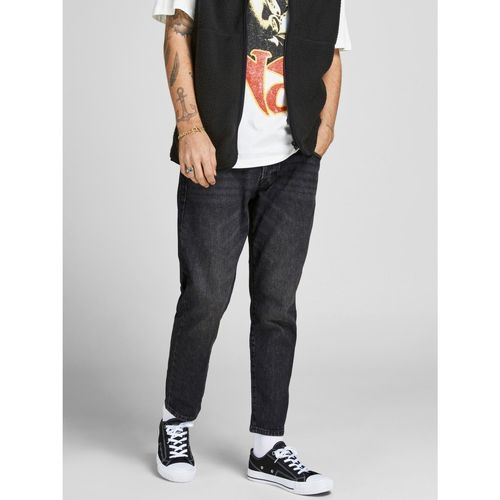Jack & Jones - 12219833 JJJFRANK JJLEEN-BLACK DENIM Negro