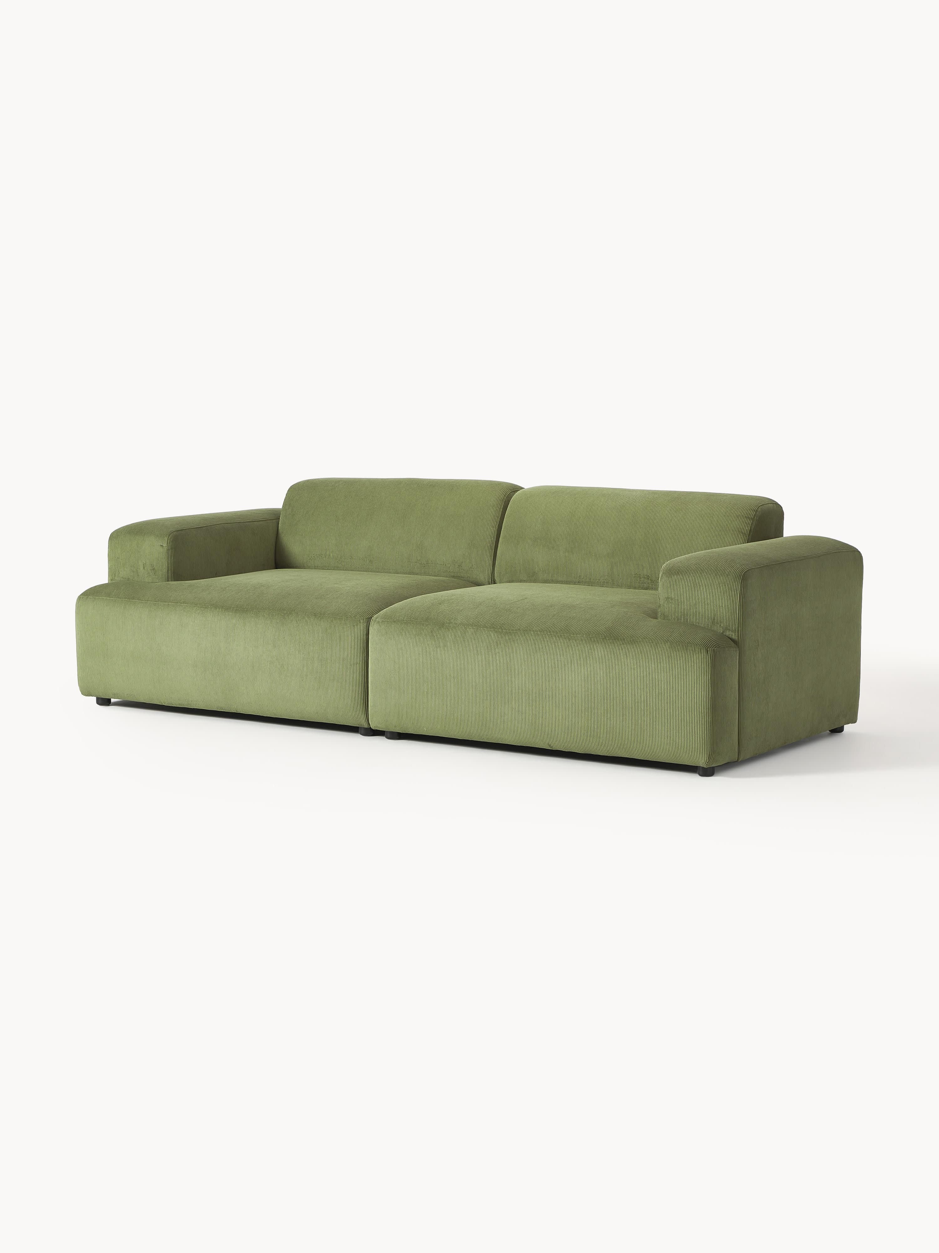 Corduroy bank Melva (3-zits)