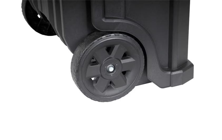 Werkzeugbox 2-in-1 mit Rollen<br>Modular aufgebaute Rollende Werkstatt aus robustem Kunststoff