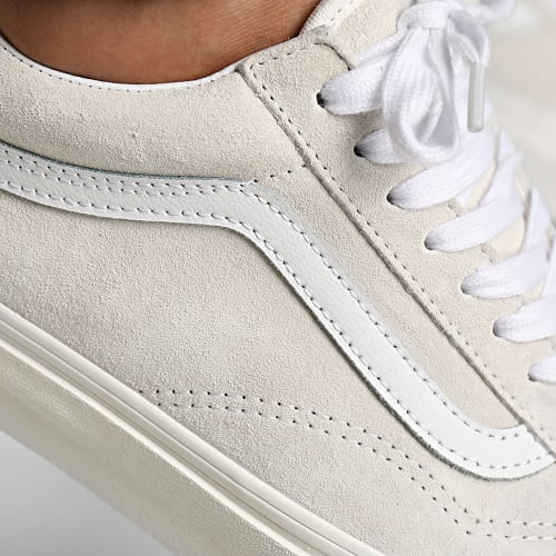 Baskets Old Skool 5UFJVY1 Suede Blanc De Blanc