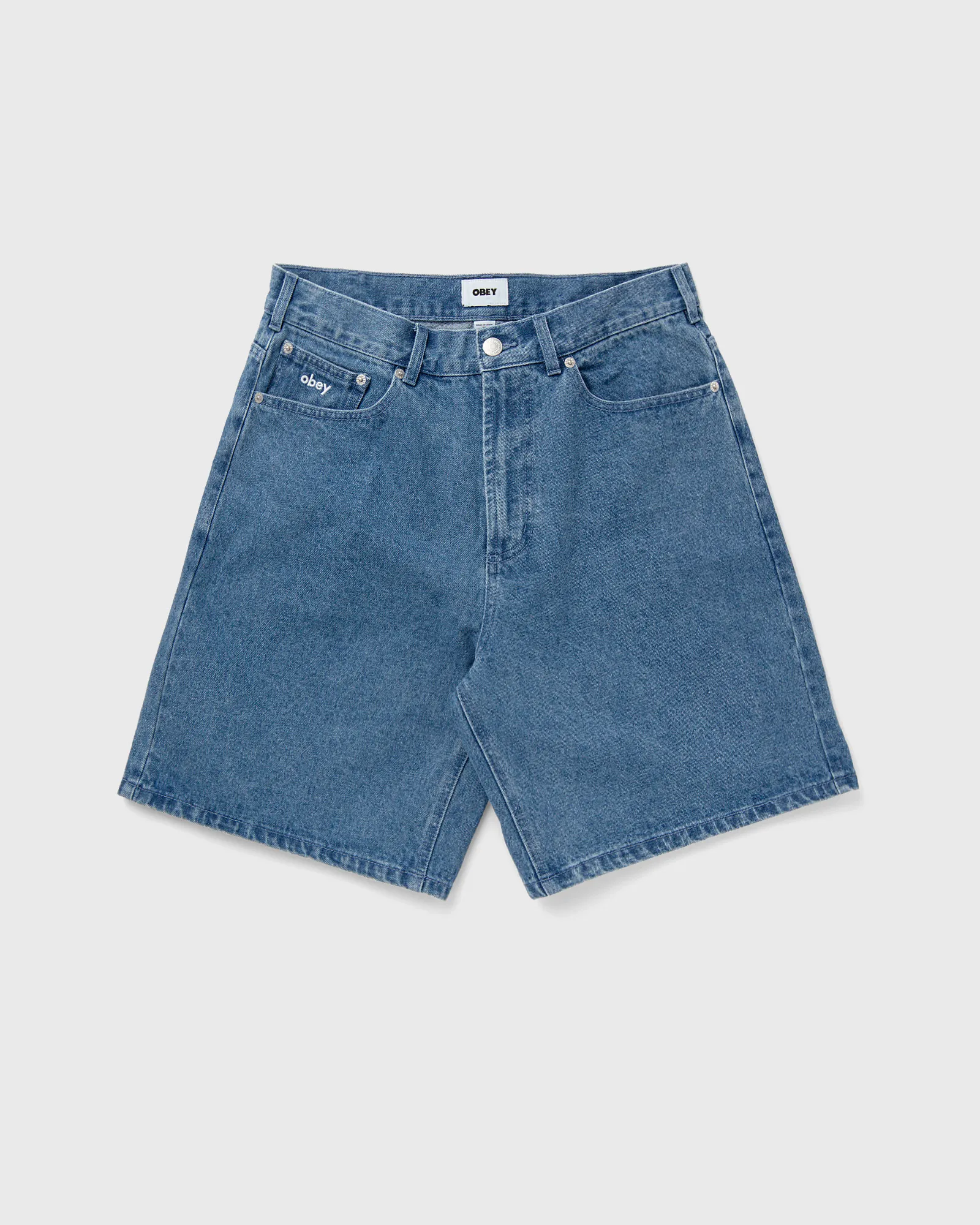 Obey Bigwig baggy denim short