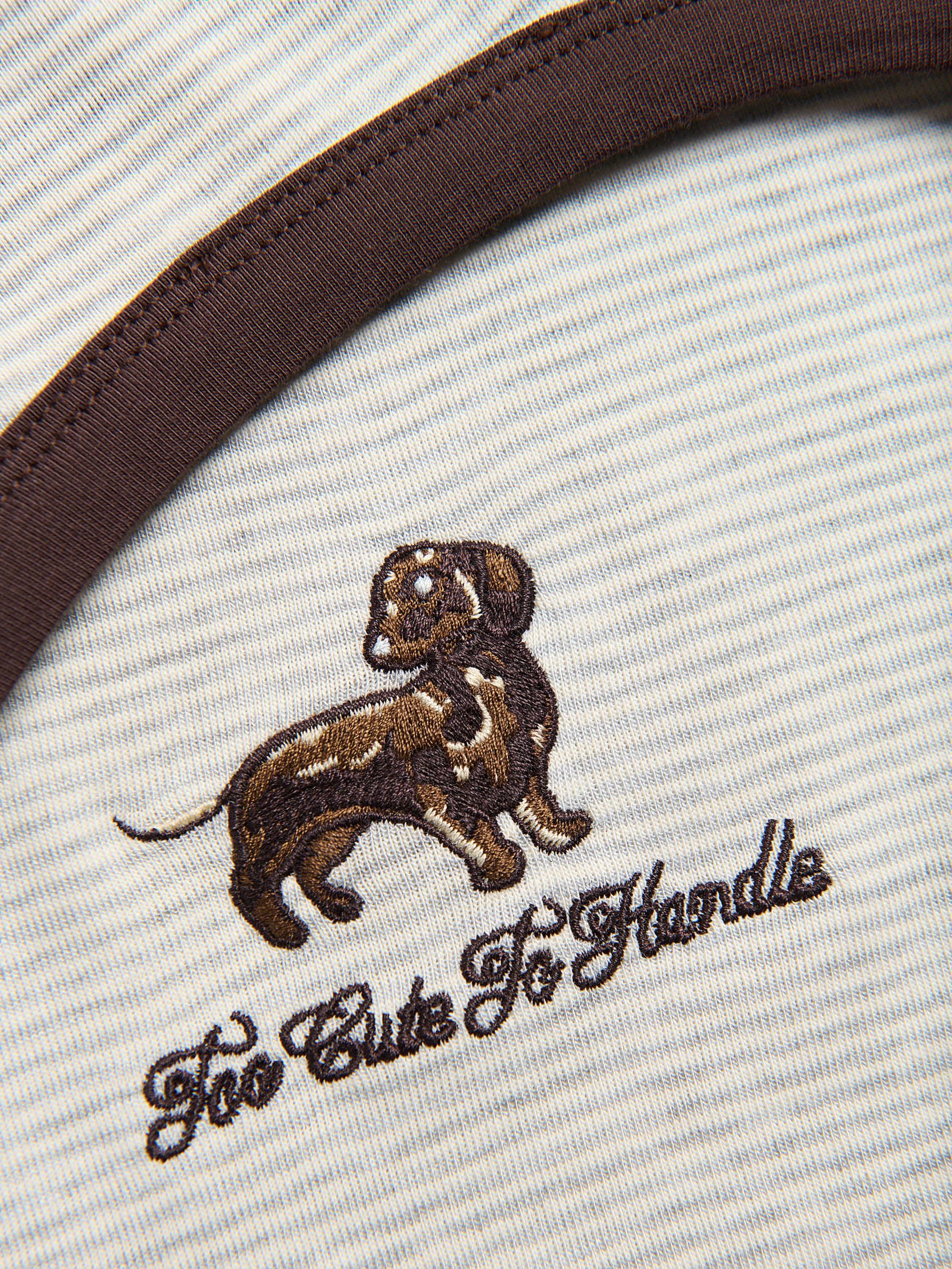 Gestreiftes Langarmshirt