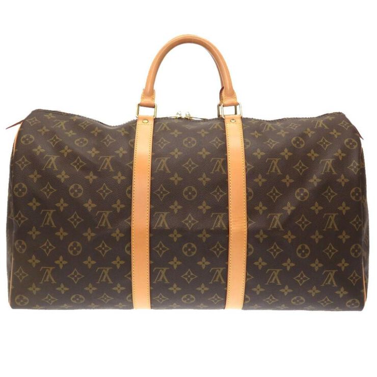 Louis Vuitton Vintage Louis Vuitton Keepall Brown